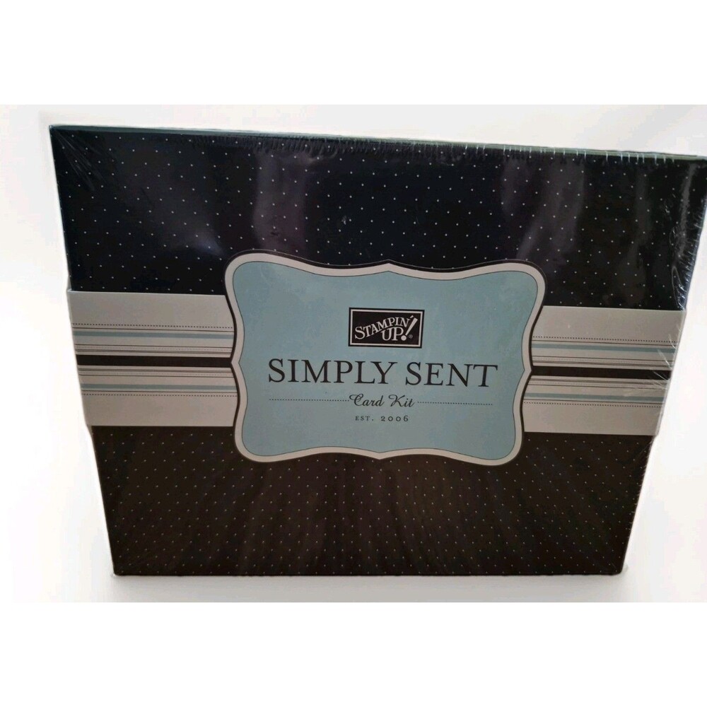 Stampin' UP Simply Sent Card Kit - Simple Delights New In Box 109228